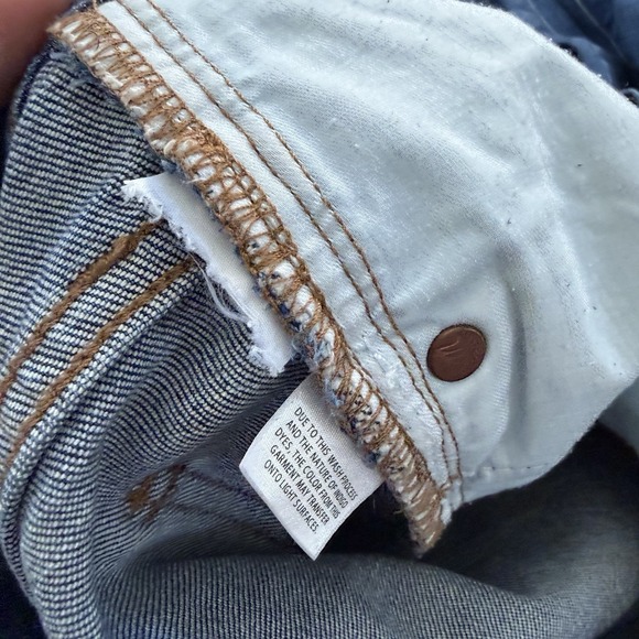 Madewell The Perfect Vintage Crop Jean Women's 31 Medium Wash Distressed - Picture 6 of 9